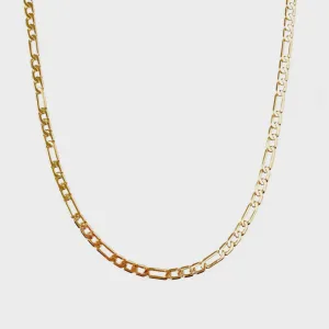 Fairley Figaro Chain Necklace Gold Shoes_Fairley