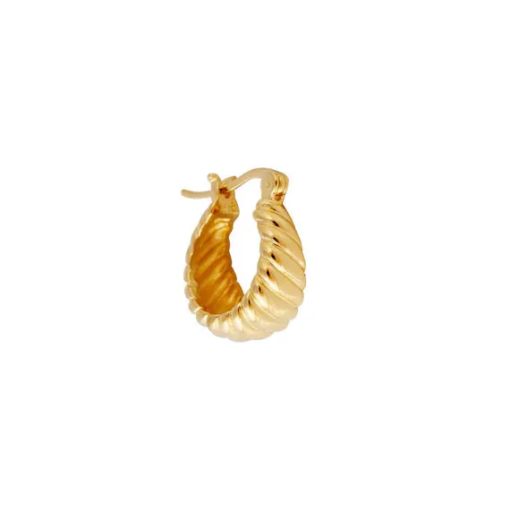 Fairley Flared Croissant Hoops Shoes_Fairley