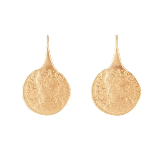 Fairley Gold Ancient Coin Hooks Shoes_Fairley