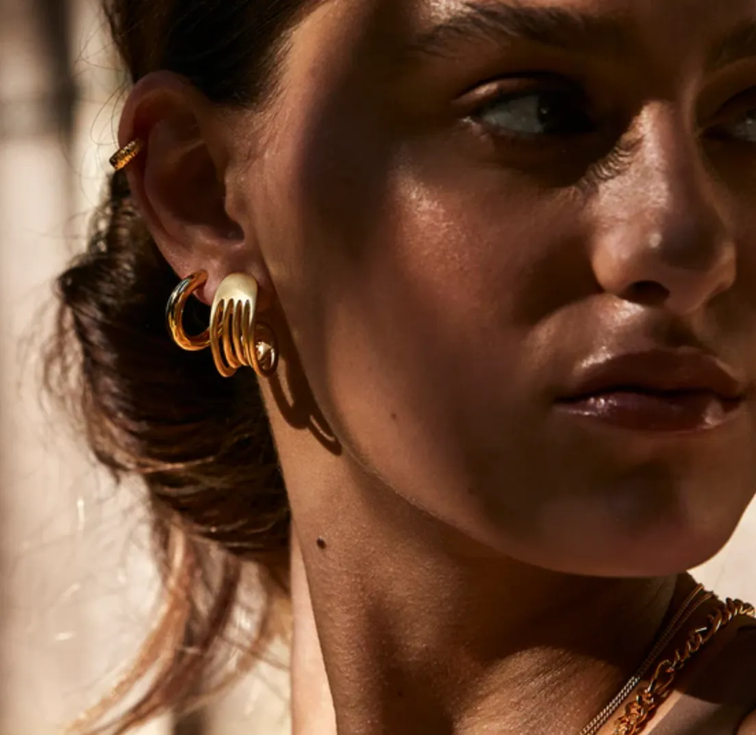 Fairley Gold Comb Hoops Shoes_Fairley