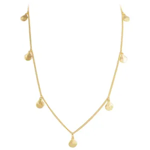 Fairley Gold Nomad Charm Necklace Shoes_Fairley