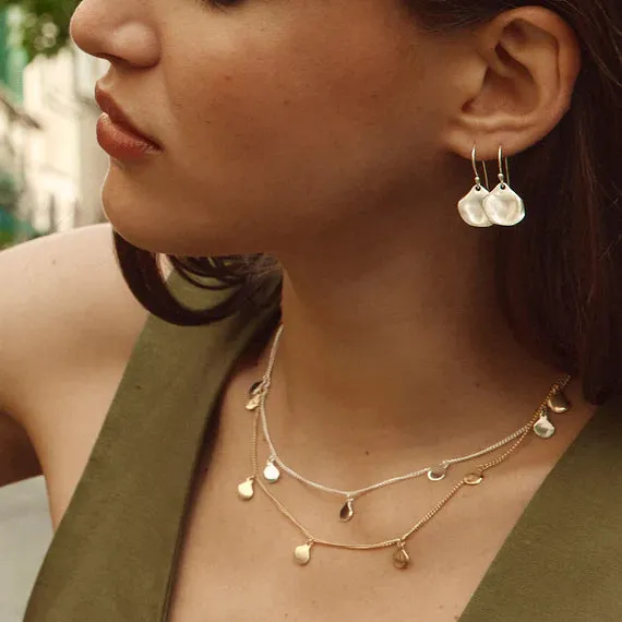 Fairley Gold Nomad Charm Necklace Shoes_Fairley