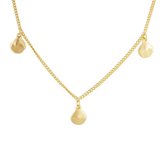 Fairley Gold Nomad Charm Necklace Shoes_Fairley