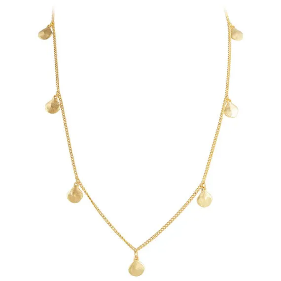 Fairley Gold Nomad Charm Necklace Shoes_Fairley