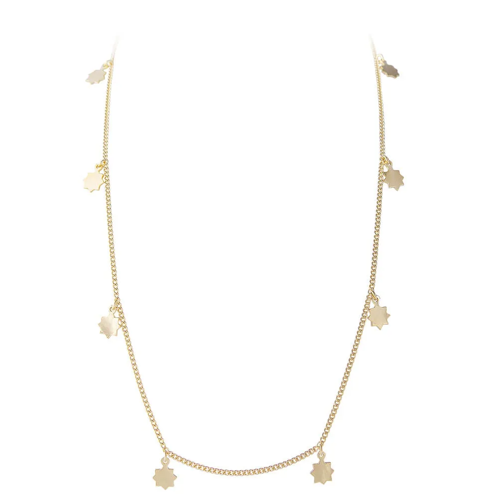 Fairley Gold Sunshine Charm Necklace Shoes_Fairley