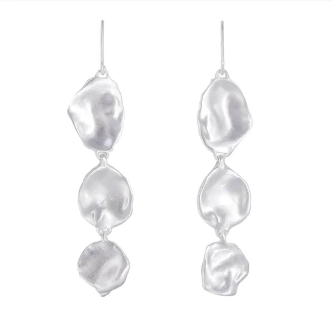 Fairley Golden Seashells Drops Silver Shoes_Fairley