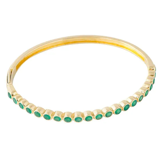 Fairley Green Agate Bangle Shoes_Fairley