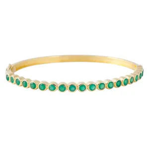 Fairley Green Agate Bangle Shoes_Fairley