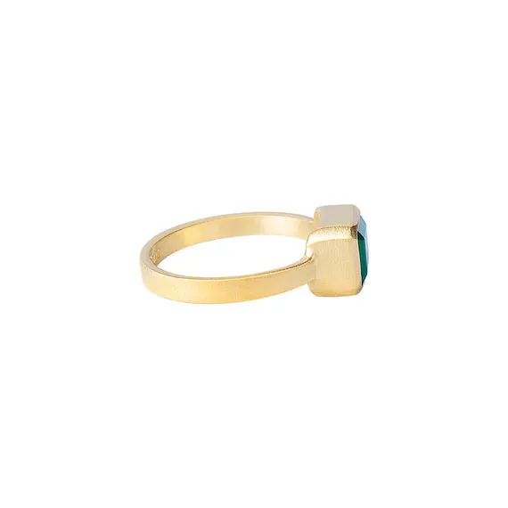 Fairley Green Agate Deco Ring Shoes_Fairley