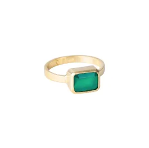 Fairley Green Agate Deco Ring Shoes_Fairley