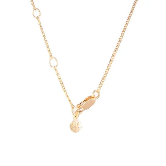 Fairley London Blue Topaz Deco Necklace Shoes_Fairley