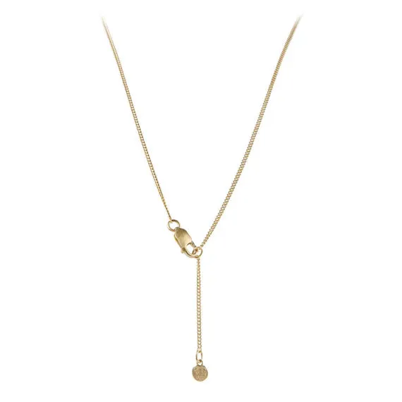 Fairley Mini Pearl Teardrop Necklace Gold Shoes_Fairley
