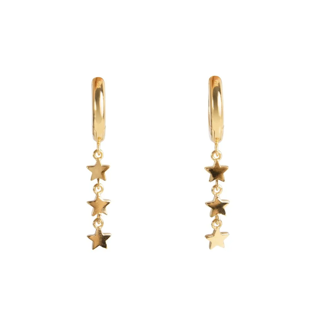 Fairley Mini Stardust Hoops Gold Shoes_Fairley