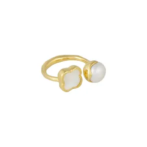 Fairley Pearl & Mop Ring Shoes_Fairley