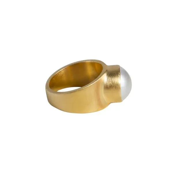 Fairley Pearl Dome Ring Shoes_Fairley