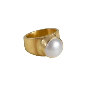 Fairley Pearl Dome Ring Shoes_Fairley