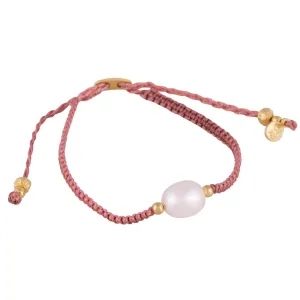 Fairley Pearl Rope Bracelet Rose Shoes_Fairley