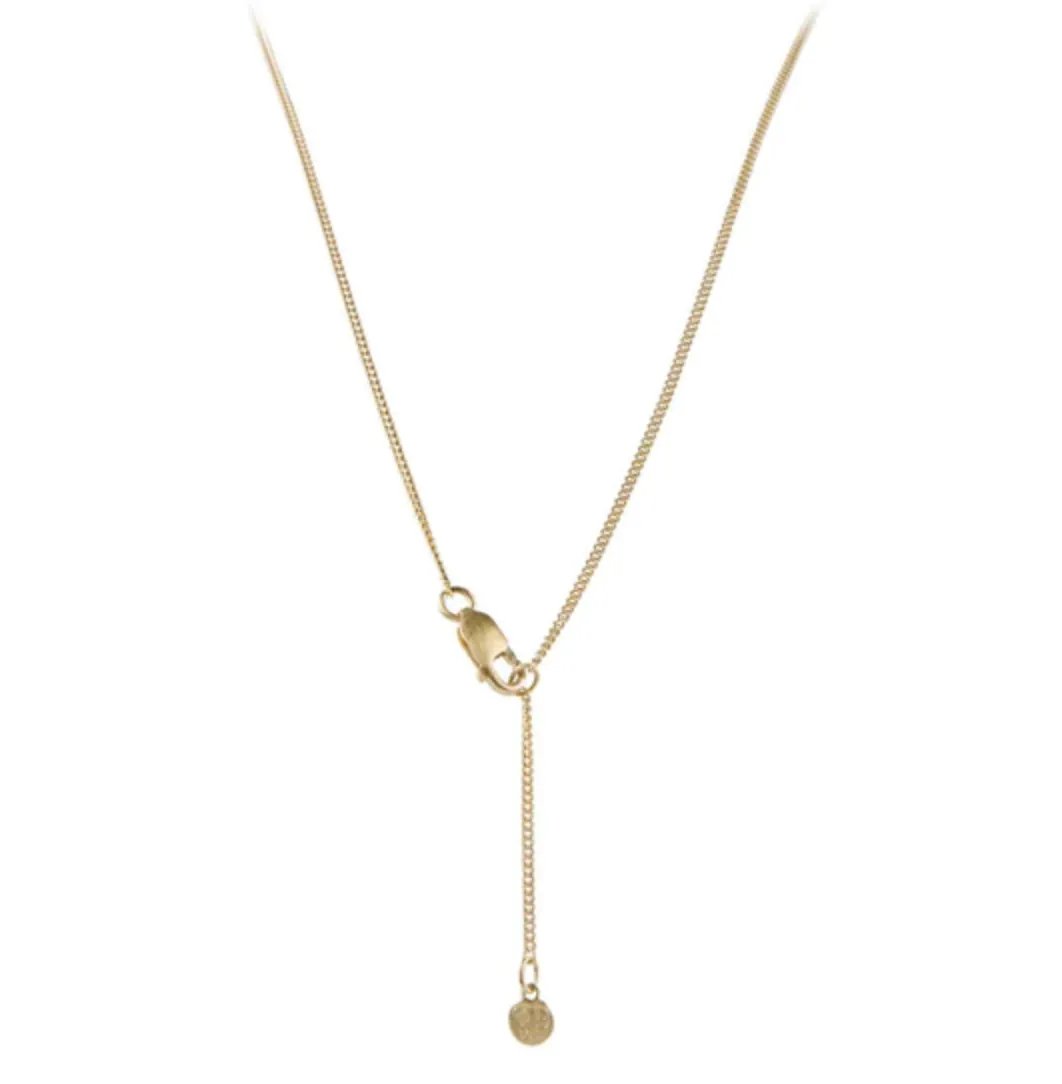 Fairley Pearl Teardrop Necklace Gold Shoes_Fairley