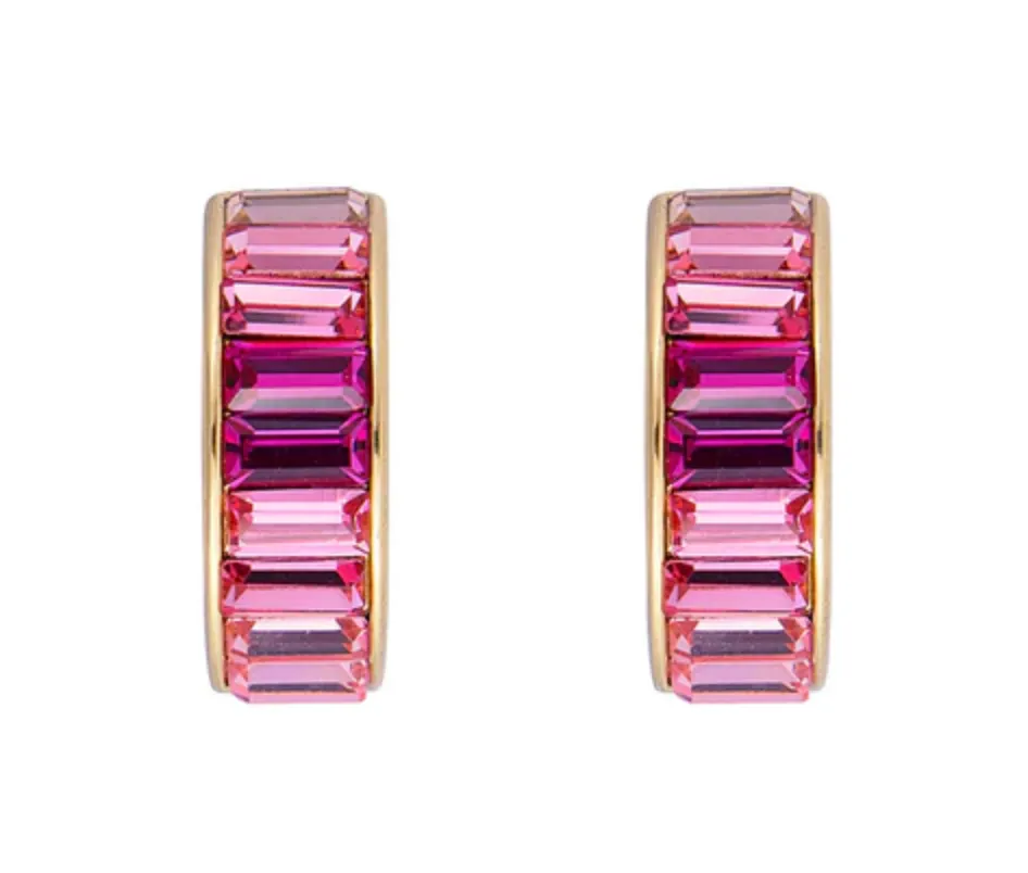 Fairley Pink Ombre Midi Hoops Shoes_Fairley