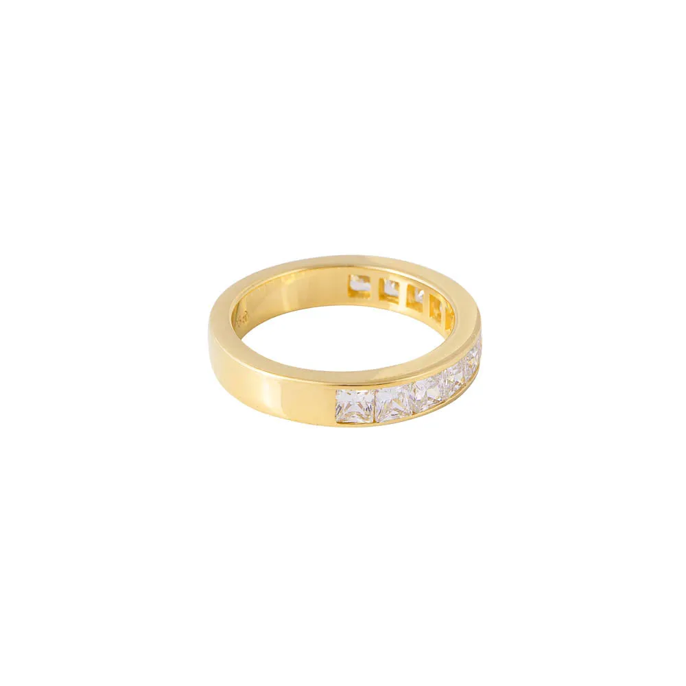 Fairley Princess Cut Stacking Band Ring Shoes_Fairley