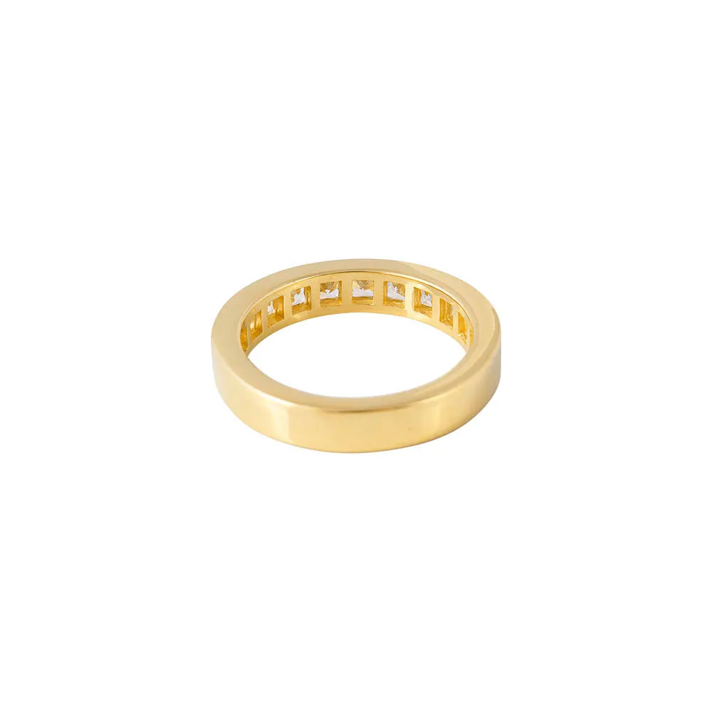 Fairley Princess Cut Stacking Band Ring Shoes_Fairley