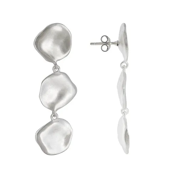 Fairley Silver Nomad Cascade Drops Silver Shoes_Fairley