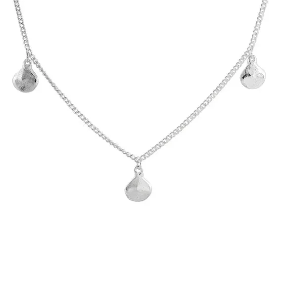 Fairley Silver Nomad Charm Necklace Shoes_Fairley