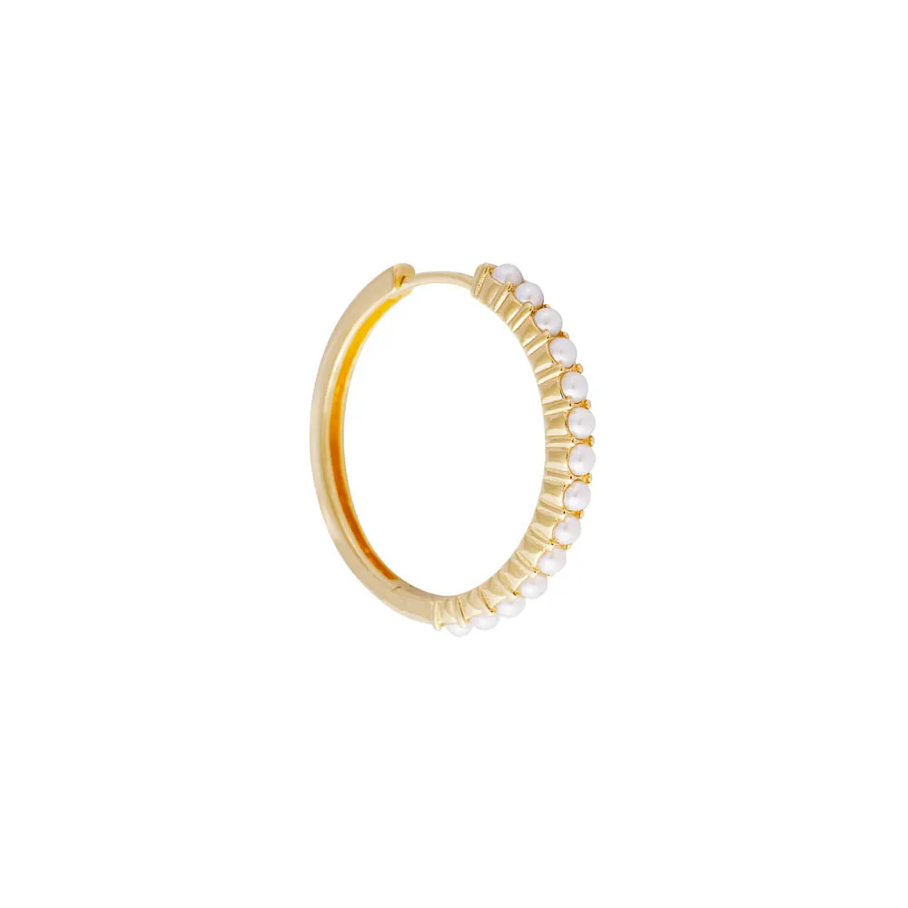 Fairley Slim Crystal Pearl Midi Hoops Shoes_Fairley