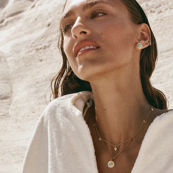 Fairley St. Tropez Bloom Necklace Shoes_Fairley