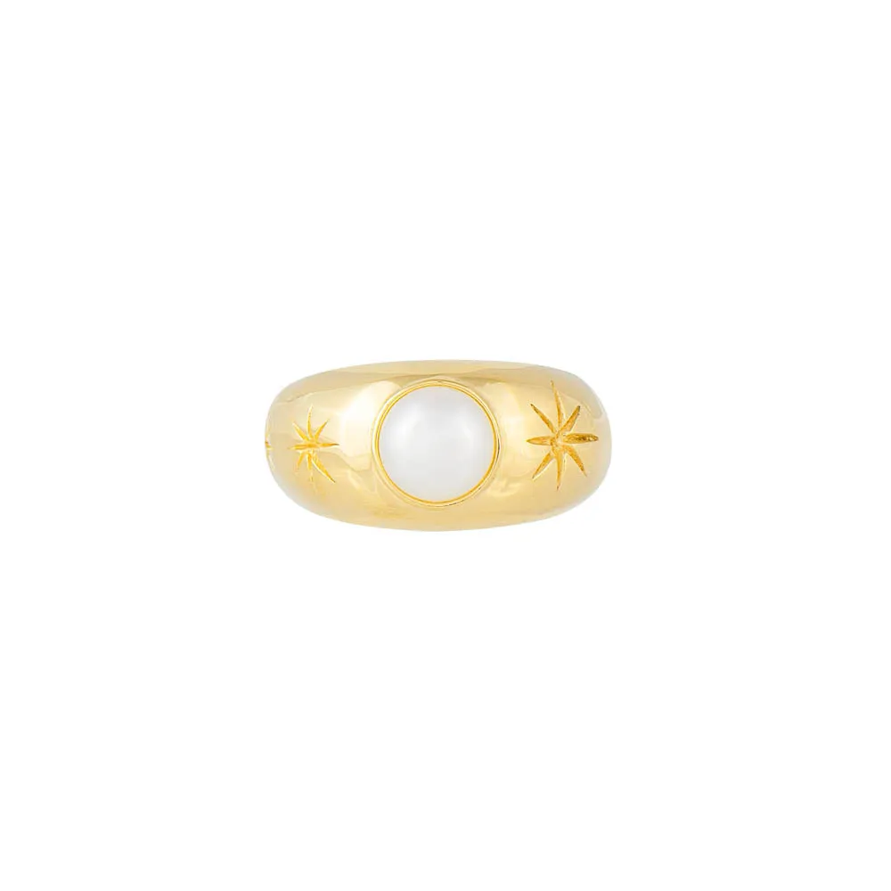Fairley Starburst Pearl Ring Shoes_Fairley