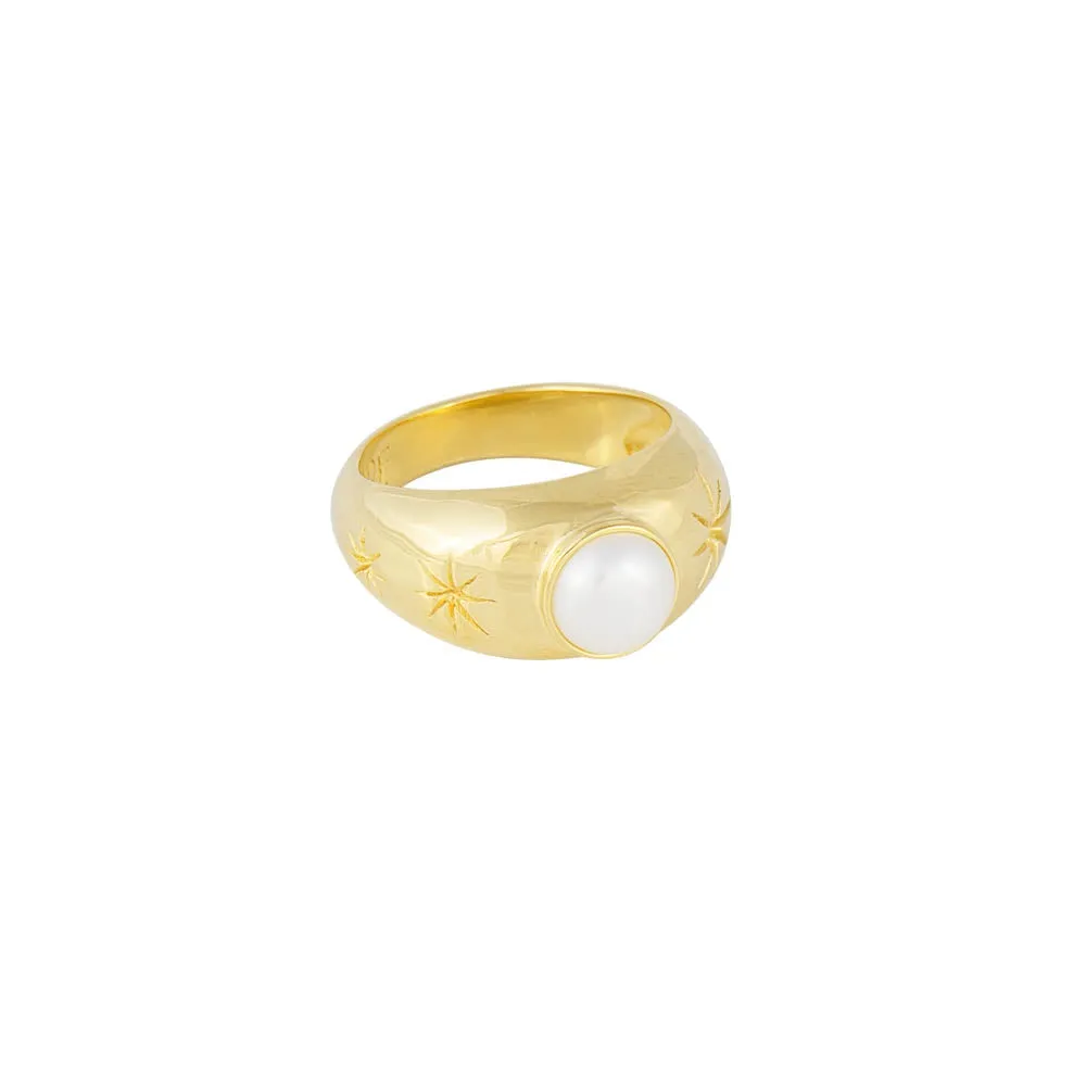 Fairley Starburst Pearl Ring Shoes_Fairley
