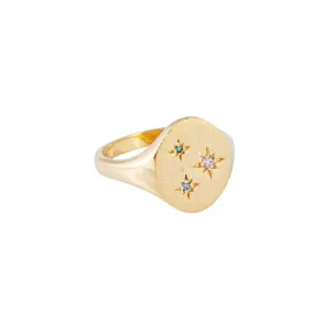 Fairley Starburst Signet Ring Shoes_Fairley