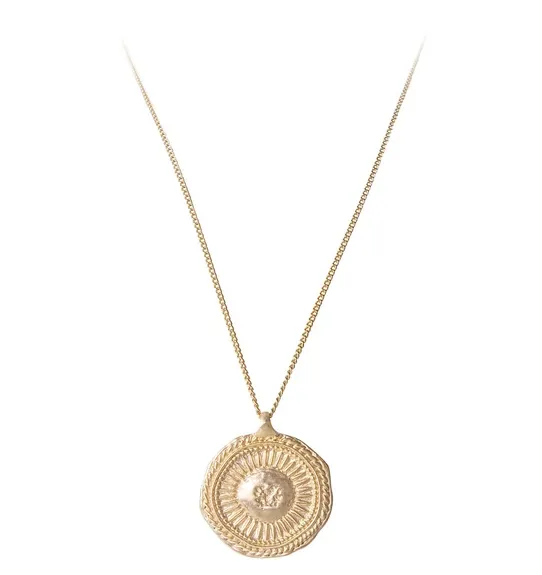 Fairley Sundance Pendant Gold Shoes_Fairley