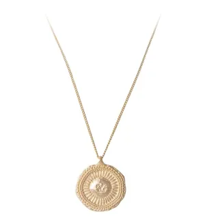 Fairley Sundance Pendant Gold Shoes_Fairley