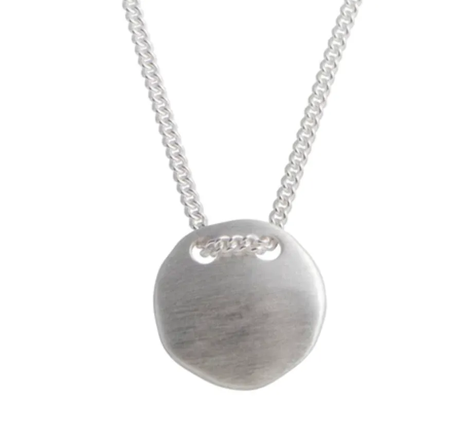Fairley Tag Necklace Silver Shoes_Fairley
