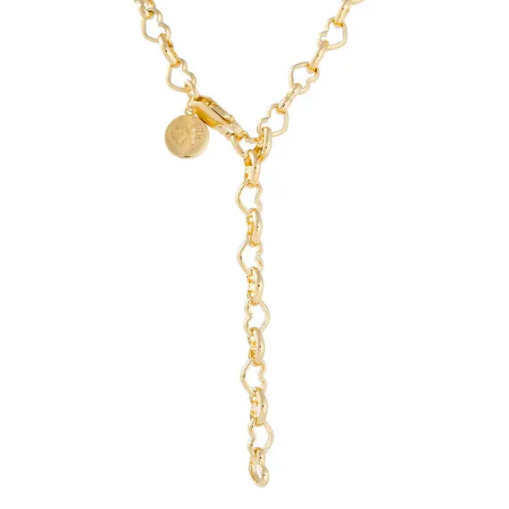 Fairley Vintage Heart Chain Necklace Shoes_Fairley