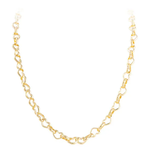 Fairley Vintage Heart Chain Necklace Shoes_Fairley