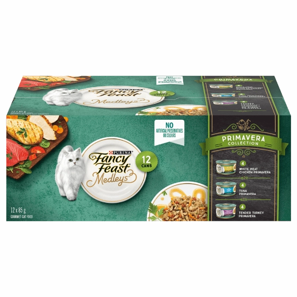Fancy Feast Medleys Primavera Collection Canned Cat Food Variety Pack