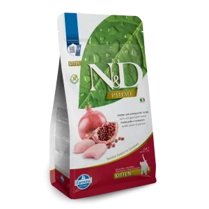 Farmina N&D Prime Grain Free Chicken & Pomegranate Kitten Dry Cat Food kitten dry food, kitten wet food