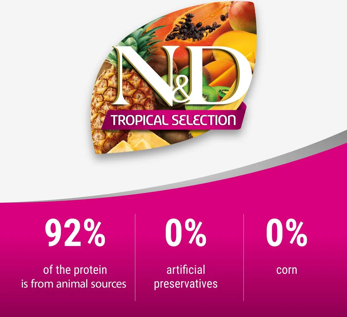 Farmina N&D Tropical Selection Lamb, Spelt, Oats & Tropical Fruits Neutered Adult Dry Cat Food