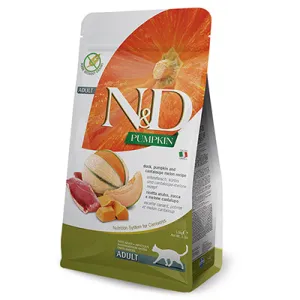 Farmina Pet Foods Adult Cat Grain Free Pumpkin Duck & Canteloupe Formula healthy cat food, premium dry cat food
