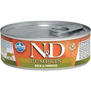 Farmina Pet Foods N&D Pumpkin & Duck Canned Cat Food wet cat food, canned cat food