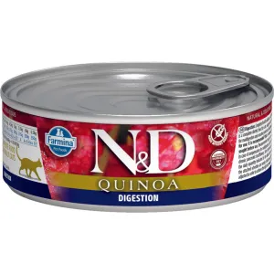 Farmina Pet Foods N&D Quinoa Digestion Canned Cat Food wet cat food, canned cat food