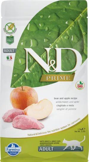 Farmina Prime Boar& Apple Adult Cat Food adult cat food, best cat food for adults