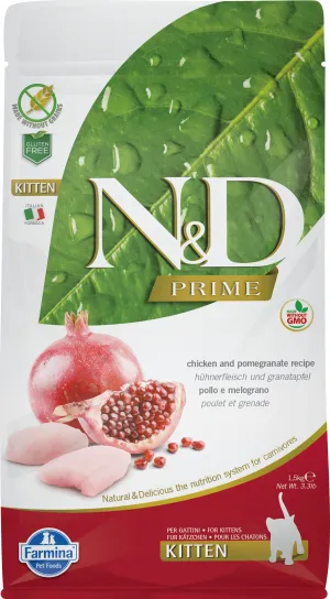 Farmina Prime Chicken & Pomegranate Kitten Food kitten care supplies, kitten milk replacer