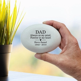 Father Memorial Stone - Custom Dad Memorial Gift