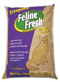 Feline Fresh Clumping Pine Cat Litter 15kg adult cat food, best cat food for adults