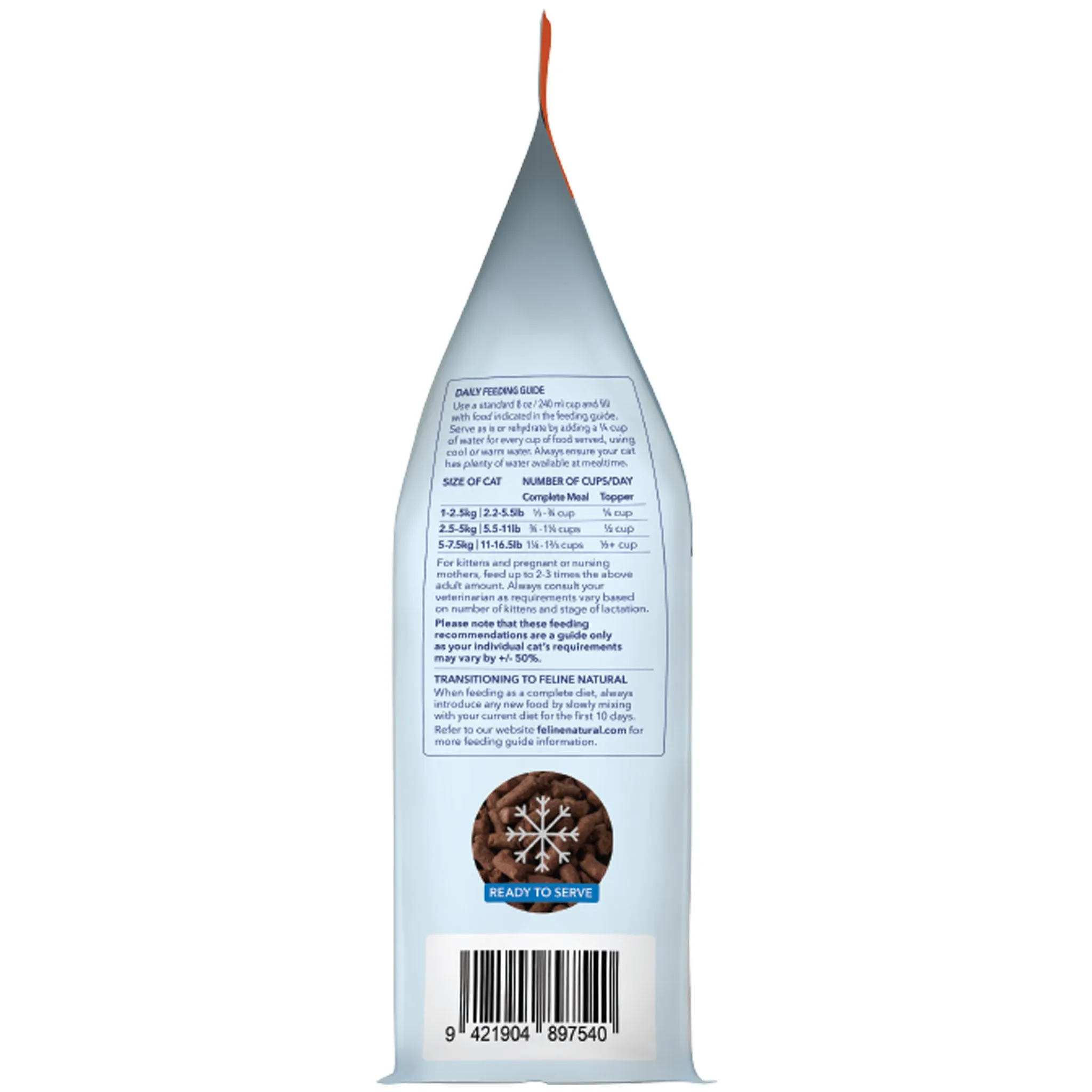 Feline Natural Freeze-Dried Beef Cat Food