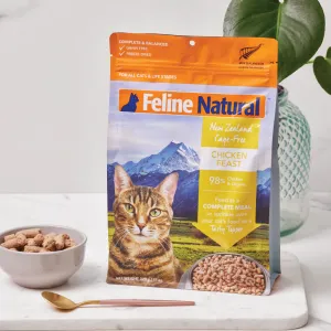 Feline Natural Freeze Dried Chicken Feast dry cat food, cat kibble