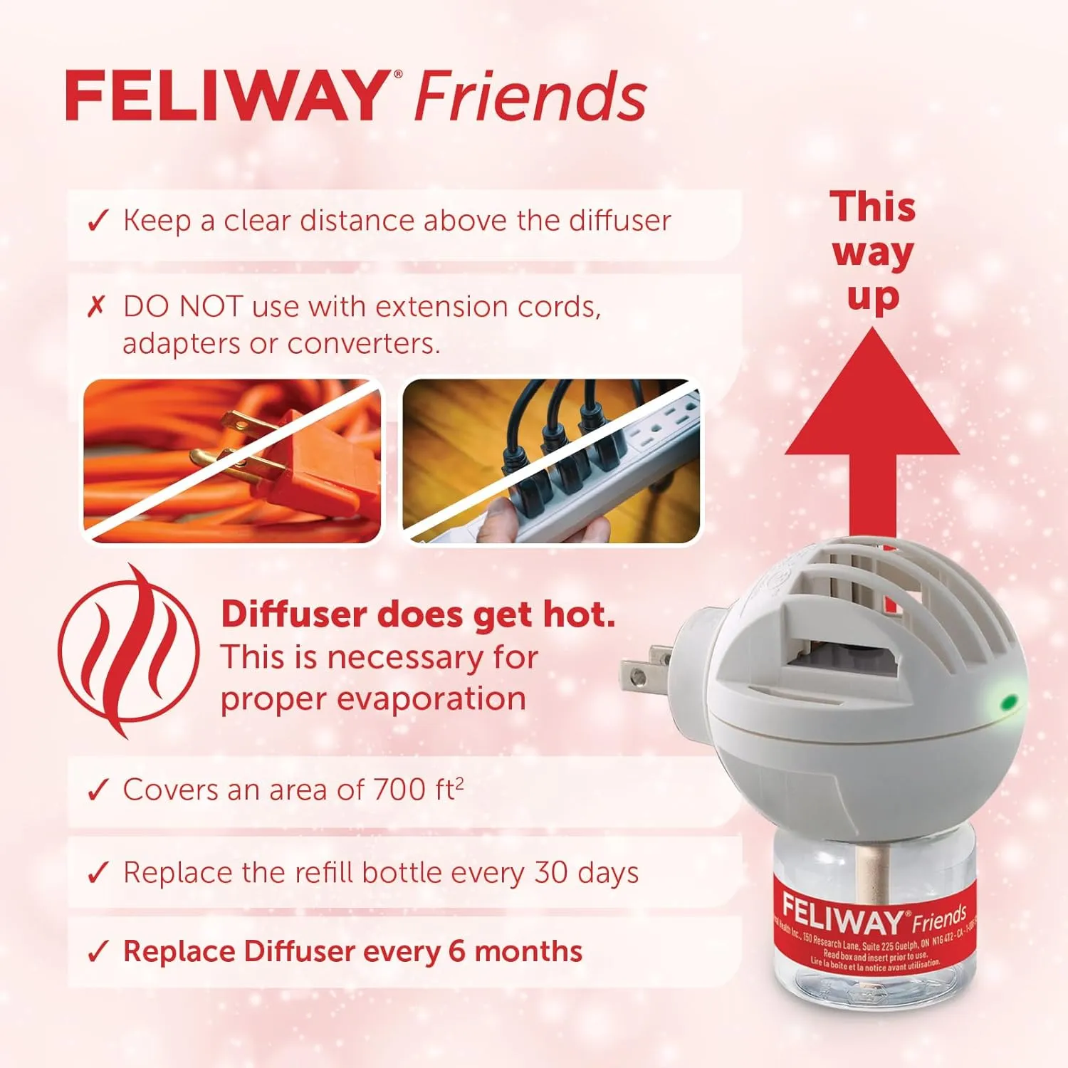 Feliway Friends Plug-in Diffuser - 30 day starter kit